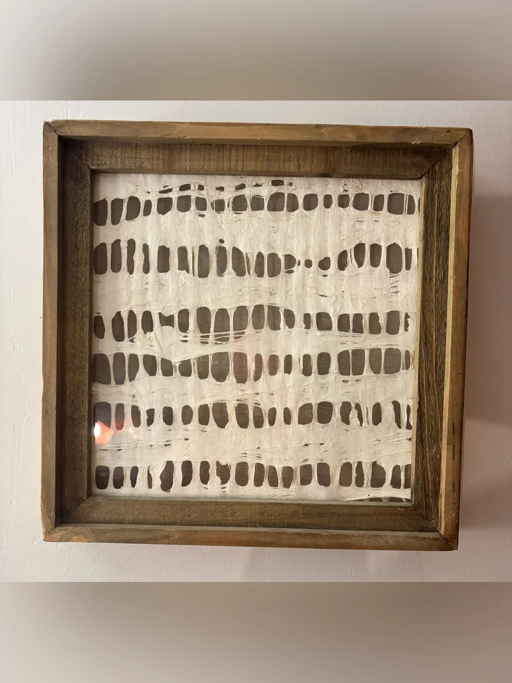 Anthropologie Paper & Wood Wall Art Decor (Set of 2)